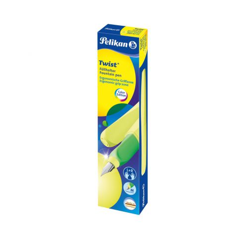 Pióro wieczne Pelikan Twist Zielone neonowe - 4
